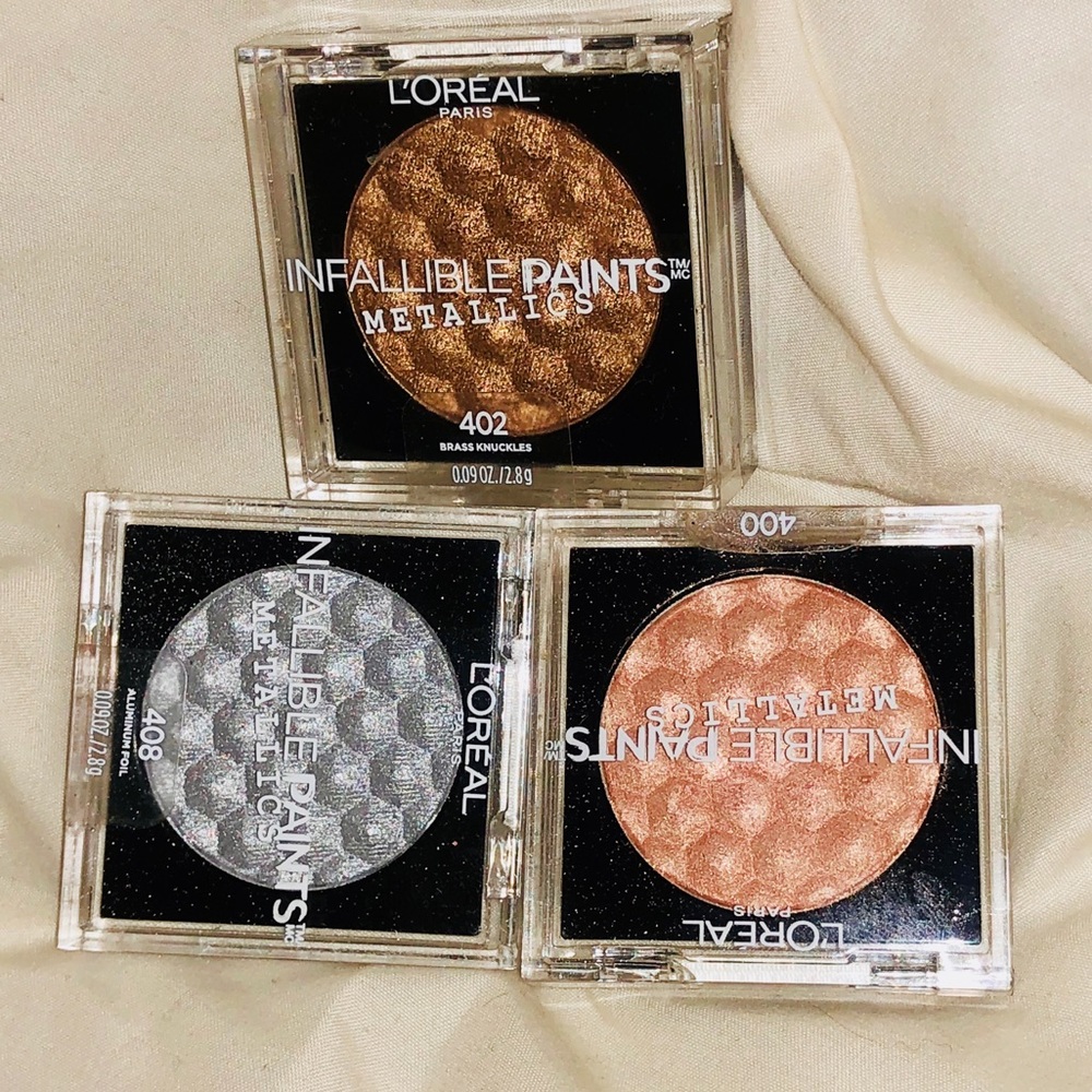 L'ORÉAL INFALLIBLE PAINTS METALLIC EYESHADOWS